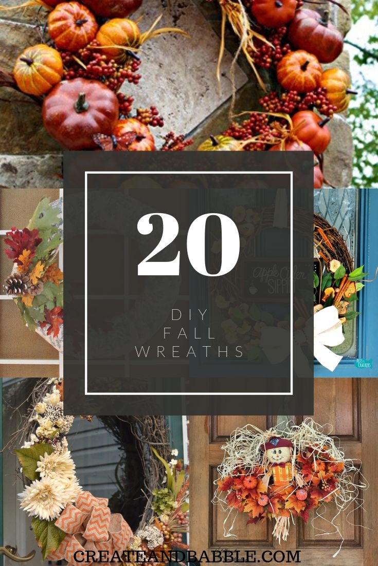 20 DIY Fall Wreaths