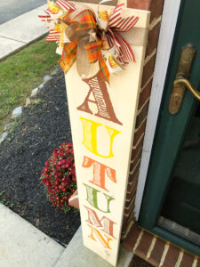 How to Make Porch Signs - Create and Babble