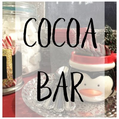 hot cocoa bar ideas