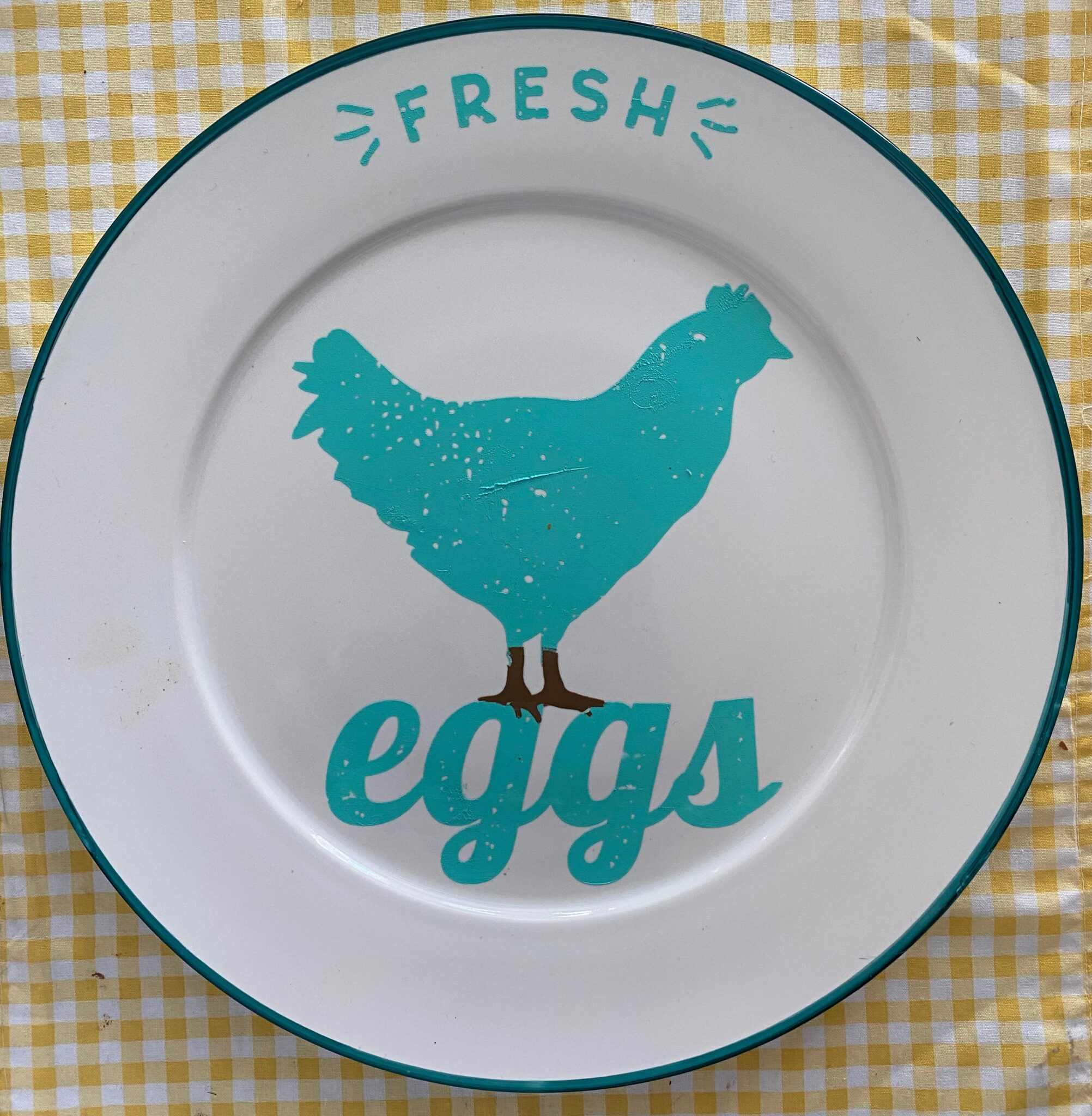 Easy to Make Farmhouse Plates Create and Babble
